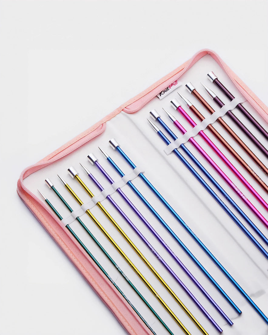 Set Agujas Rectas Zing - 40 cm