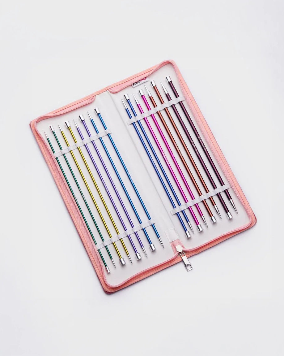 Set Agujas Rectas Zing - 40 cm