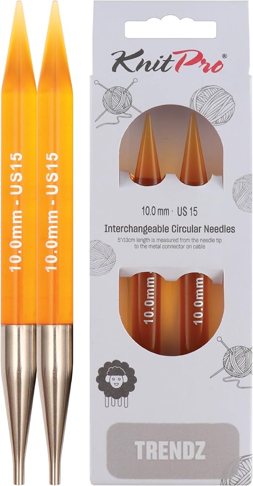 Agujas Circulares Intercambiables Trendz - 13 cm