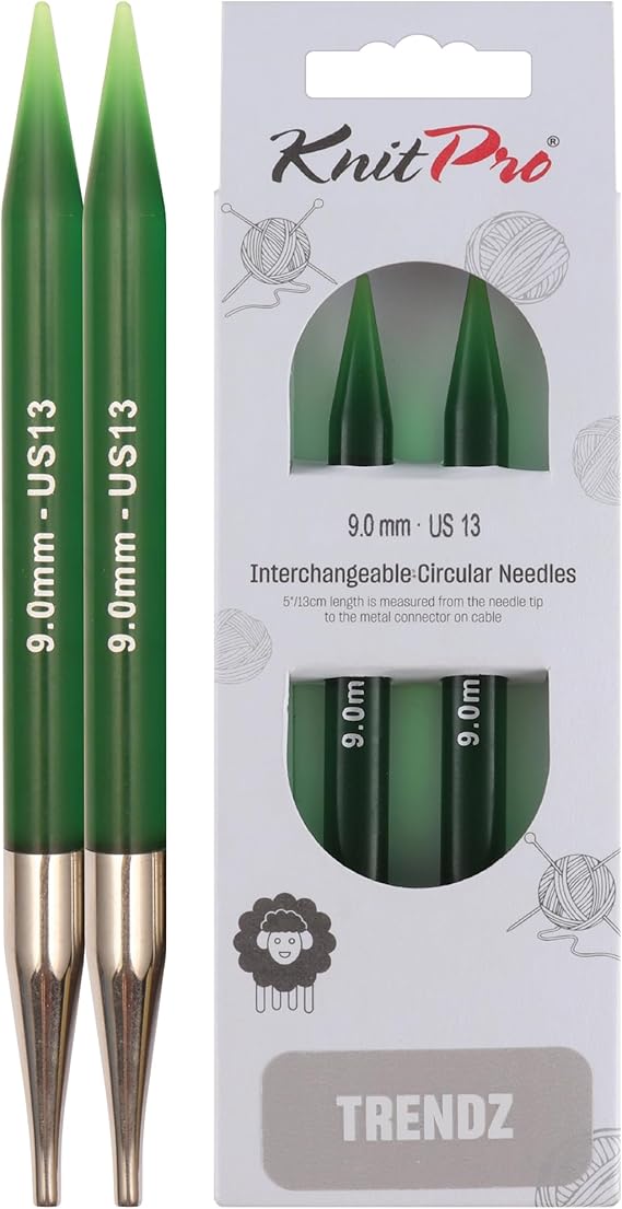 Agujas Circulares Intercambiables Trendz - 13 cm